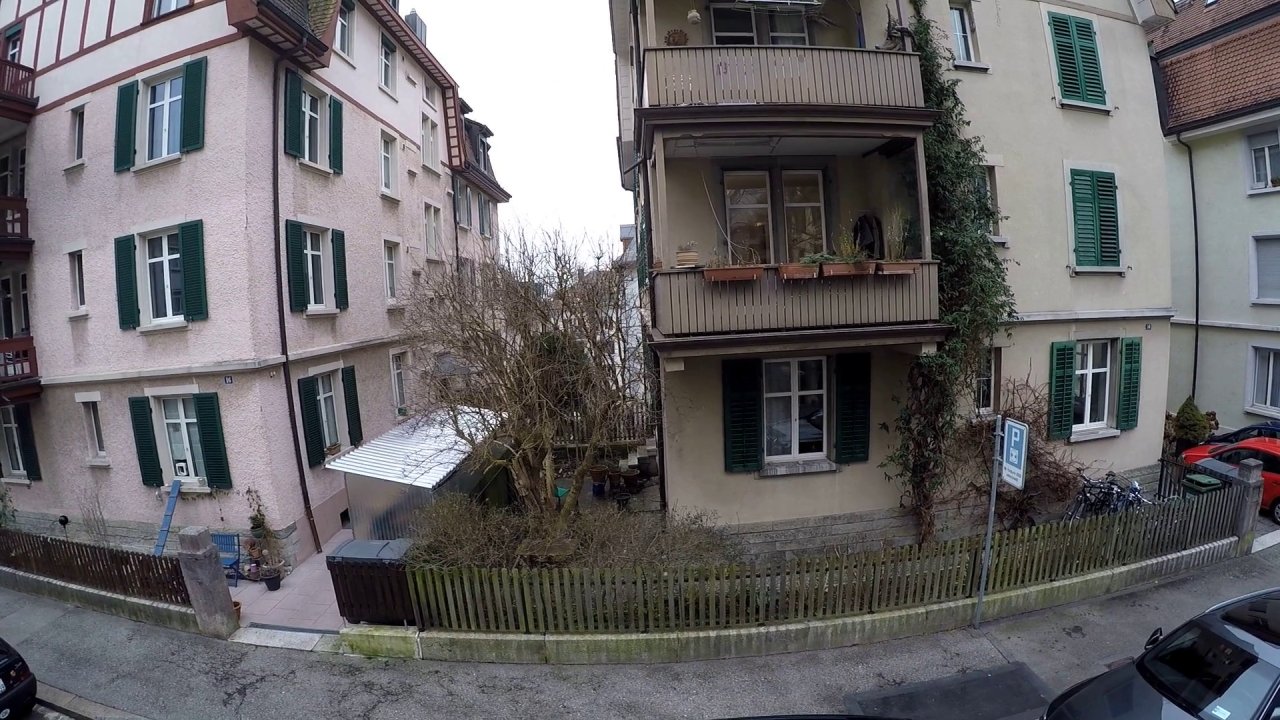 Frame from the Zurich demo flight